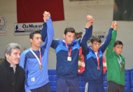 Şahinbey Belediye Gençlik ve Spor Kulübü Güreş Kulübü birinci oldu