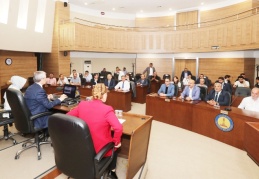 Şahinbey belediye meclis toplantısı Tahmazoğlu, başkanlığında yapıldı