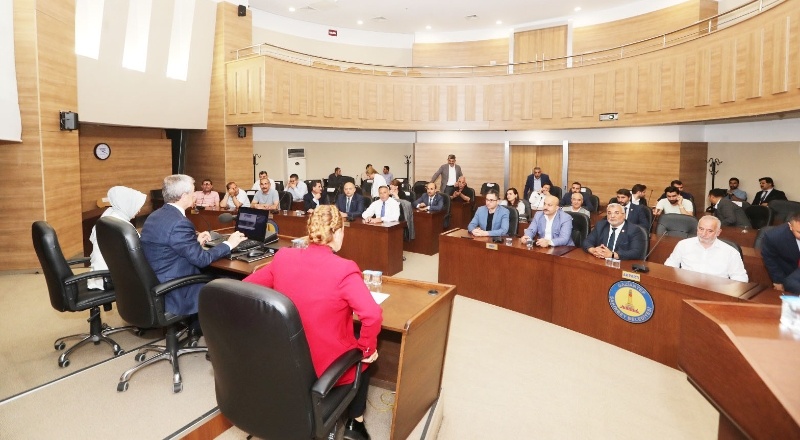 Şahinbey belediye meclis toplantısı Tahmazoğlu, başkanlığında yapıldı