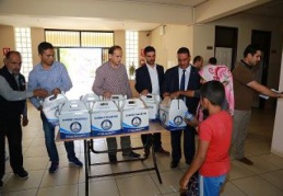 Şahinbey Belediyesi 400 aileye et dağıtımı yapıldı