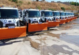 Şahinbey Belediyesi 63 aracı kış koşulları için hazırladı