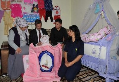 Şahinbey Belediyesi 8 bin 456 bebeğe hoş geldin dedi 