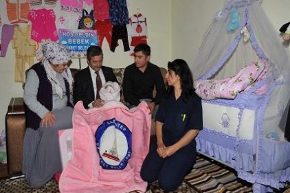 Şahinbey Belediyesi 8 bin 456 bebeğe hoş geldin dedi 