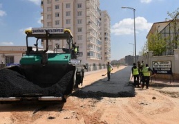Şahinbey Belediyesi asfalt çalışmalarına başladı