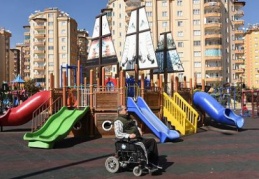 Şahinbey belediyesi parkları güzelleştiriyor