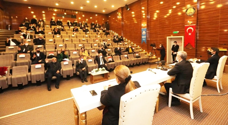 Şahinbey Belediyesi şubat ayı meclis toplantısı yapıldı