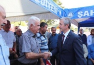 Şahinbey Belediyesi, üçüncü gübre dağıtımını Burç Mahallesi’nde yaptı