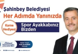 Şahinbey Belediyesi’nden randevulu ayakkabı dağıtımı