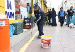 Şahinbey Belediyesi’nden sarı çizgi projesi başlattı