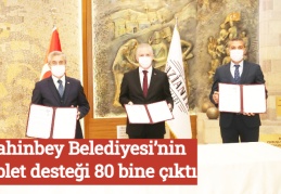Şahinbey Belediyesi’nin tablet desteği 80 bine çıktı