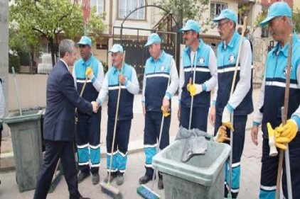 Şahinbey Belediyesi&#8217;nin temizlik ekipleri bahar temizliğine başladı