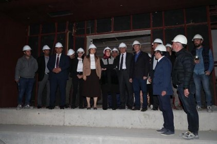 Şahinbey Kongre Merkezi&#8217;nin inşaatı sürüyor