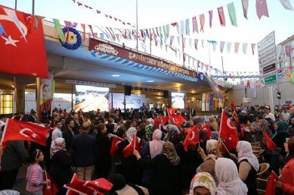 Şahinbey Köprülü Kavşağı Berat Albayrak açtı