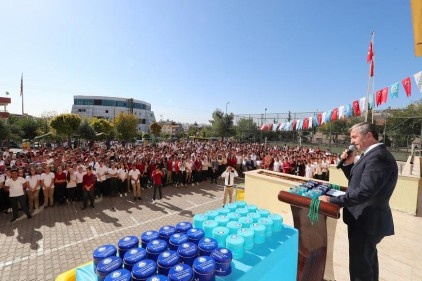 Şahinbey, okullarda &#8220;Yeşil düdük&#8221; uygulaması başlattı