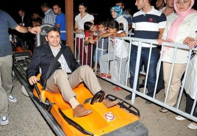 Şahinbey Parkına hayran kaldılar