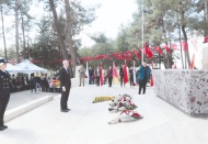 Şahinbey, şehit edilişinin 103. yılında mezarı başında anıldı