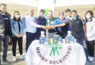 Şahinbey takımı, masa tenisi turnuvasına damga vurdu