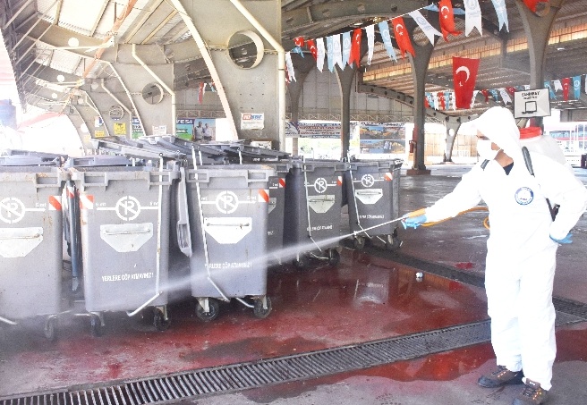 Şahinbey temizlik ekipleri bayram boyunca görev başındaydı