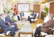 Şahinbey ve Şehitkamil Kaymakamlarını ziyaret ettiler