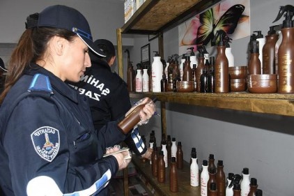 Şahinbey zabıta ekipleri denetimdeydi