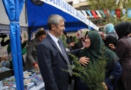Şahinbey'de 400 bin fidan dağıtıldı
