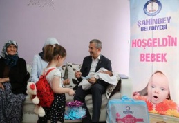 Şahinbey’de 70 bininci bebek doğdu