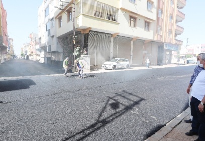 Şahinbey’de asfalt çalışması sürüyor
