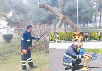 Şahinbey’de parklara modern dokunuş