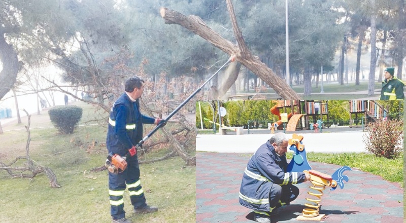 Şahinbey’de parklara modern dokunuş