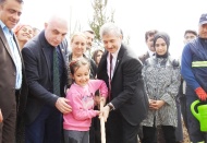 Şahinbey’deki boş arazi ormana dönüşüyor