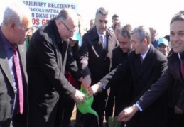 Şahinbey'den 440 bin metrakarelik alana "Çanakkale Hatıra Ormanı"