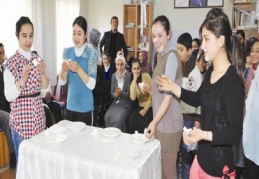 Şahinbeyli kursiyerler dönem sonu etkinliğinde birincilik için yarıştı 