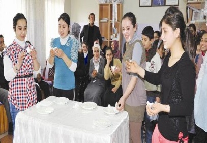 Şahinbeyli kursiyerler dönem sonu etkinliğinde birincilik için yarıştı 