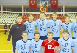 Şahinbeyli voleybolcular namağlup 