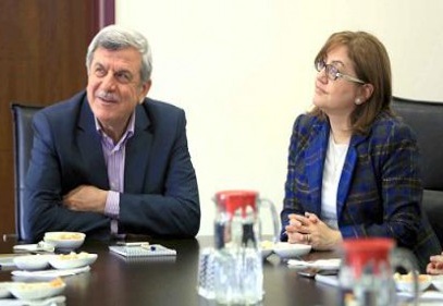 Şahin’i konuk etti