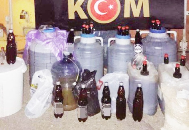 Sahte ve kaçak alkol ele geçirildi