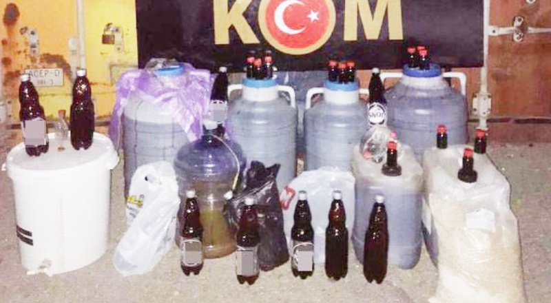 Sahte ve kaçak alkol ele geçirildi