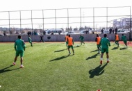 Sakıcı İnşaat Şenyurtspor maçının hazırlıkları sürüyor