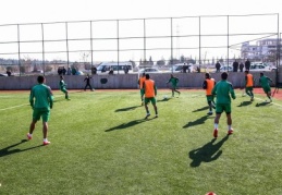 Sakıcı İnşaat Şenyurtspor maçının hazırlıkları sürüyor