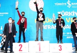 Sakmak, Türkiye üçüncüsü oldu ve Milli Takım havuzuna seçildi