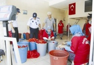 Salçalık biber satış ve imalat yerleri denetlendi