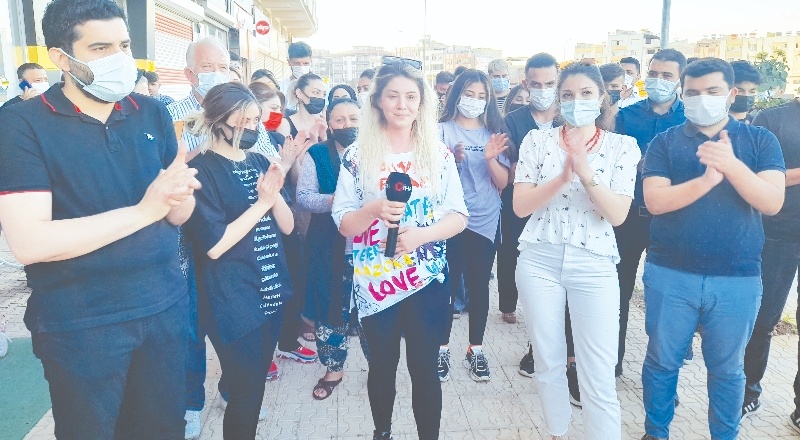 Saldırgan damat ve yakınları serbest kaldı, kuaför isyan etti