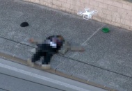 Saldırganın üzerinde dron ile bomba arandı