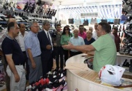 Saldırı bölgesini ziyaret ettiler