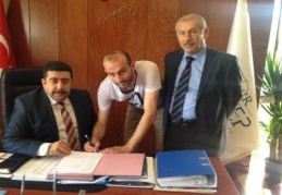 Salih Sefercik ile sözleşme imzalandı