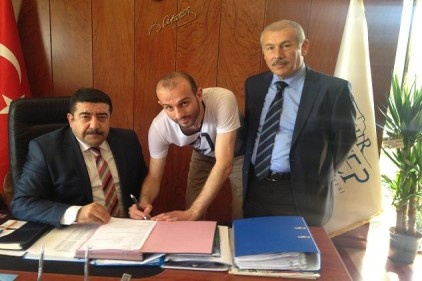 Salih Sefercik ile sözleşme imzalandı