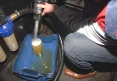 Sallarla yapılan akaryakıt kaçakçılığı engellendi