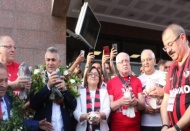 Şampiyon takım, coşkuyla karşılandı 