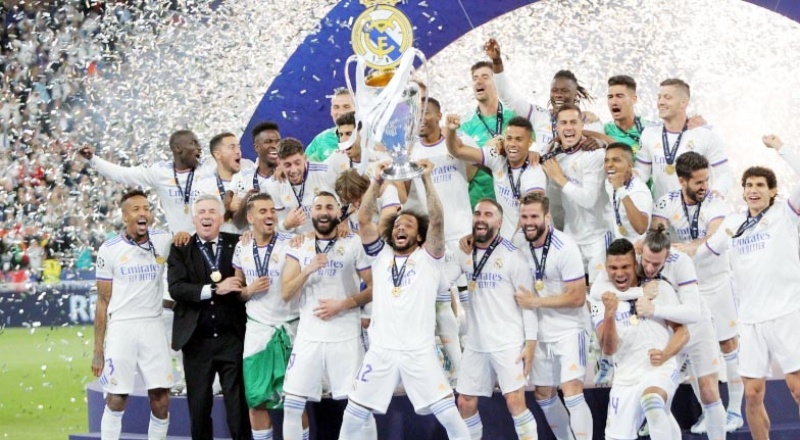 Şampiyonlar Ligi şampiyonu Real Madrid