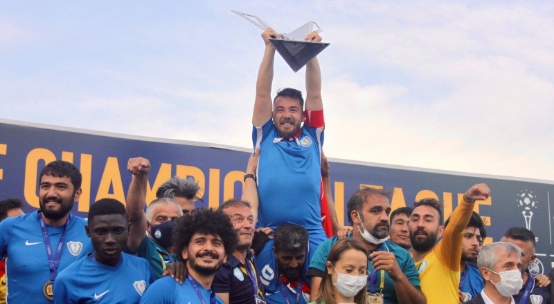 Şampiyonlar Ligi şampiyonu Şahinbey Ampute